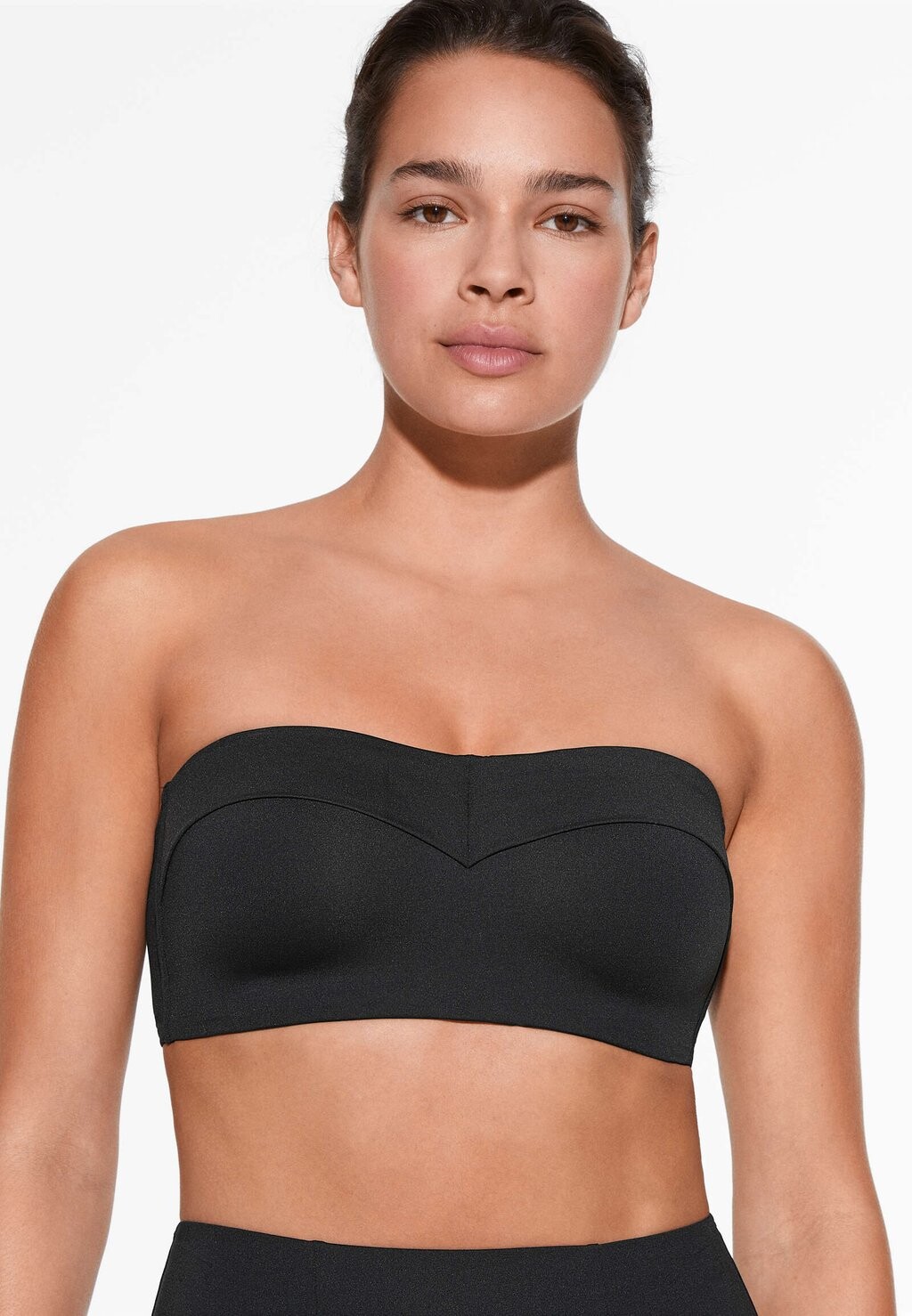 

Верх бикини BANDEAU OYSHO, цвет black