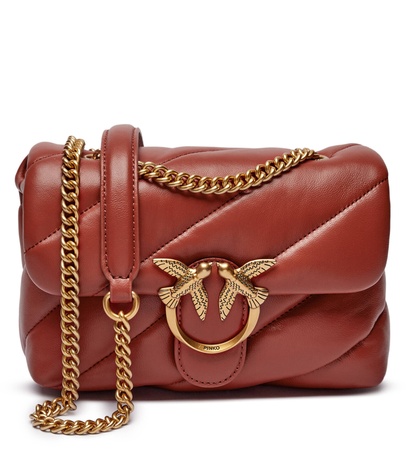

Сумка через плечо Pinko Love puff mini Cl, красный