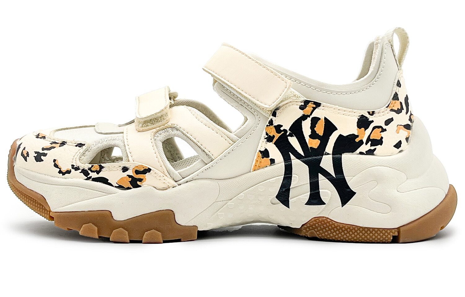 

Кроссовки MLB Sandal Chunky Mask Lifestyle Shoes Unisex Low-top Beige/Brown, коричневый