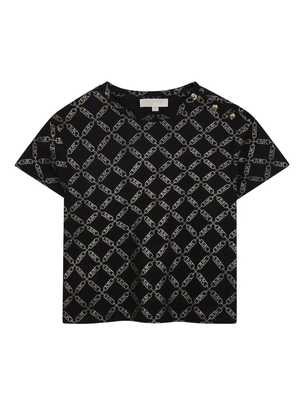 

Футболка с логотипом Michael Kors Kids, черный