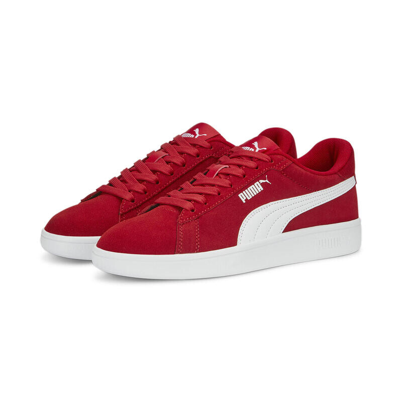 

Замшевые кроссовки Smash 3.0 Молодежные PUMA For All Time Red White