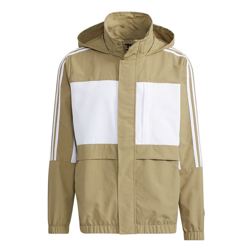 

Куртка Men's adidas neo Sw Pck Hd Wb Casual Sports Detachable Jacket Olive H55263