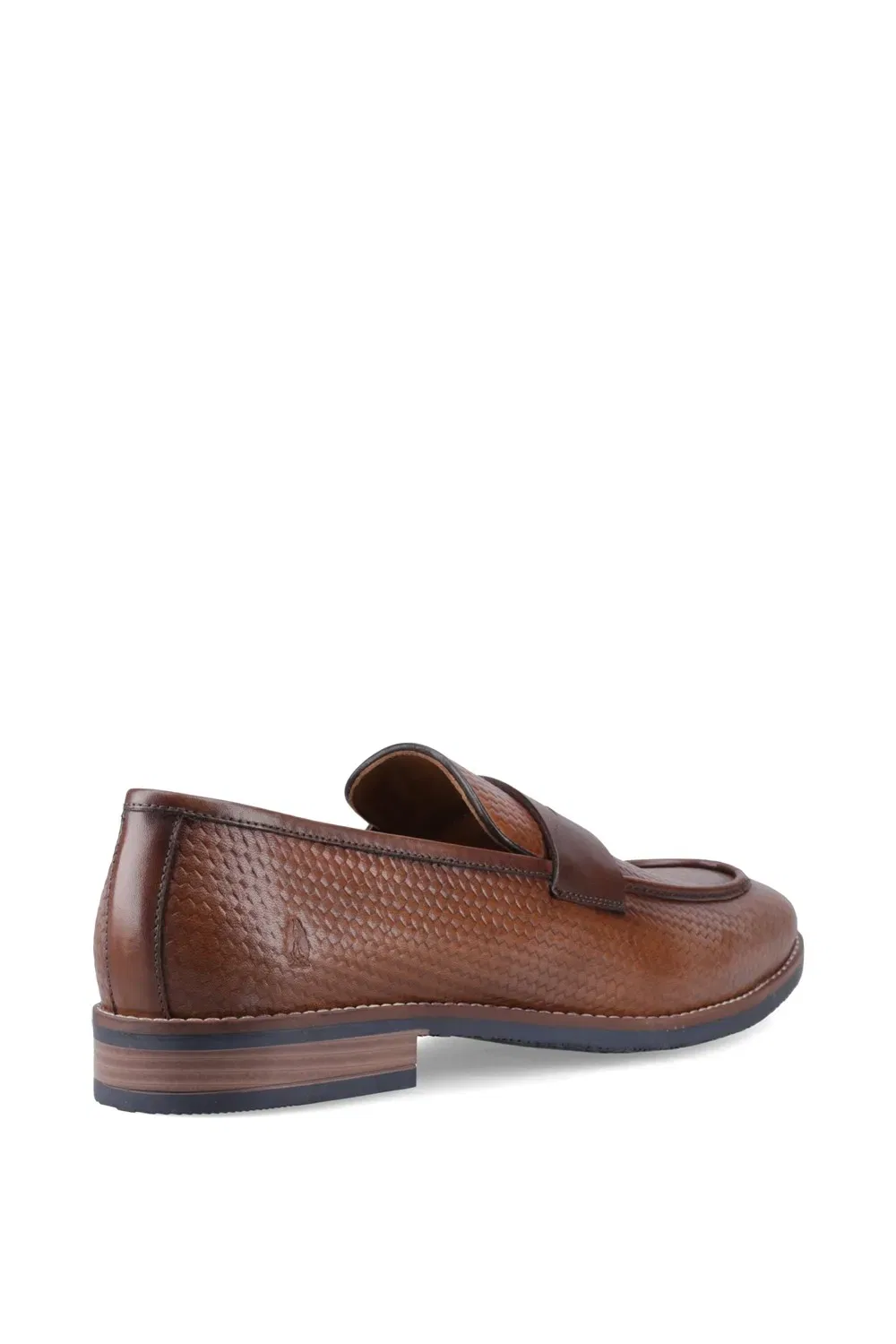 Лоферы из натуральной кожи с плетением Hush Puppies, бежевый — фото 2