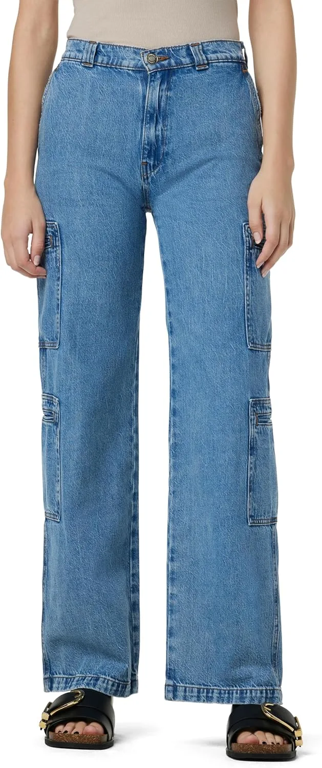 

Hudson женские карго с высокой посадкой и накладными карманами