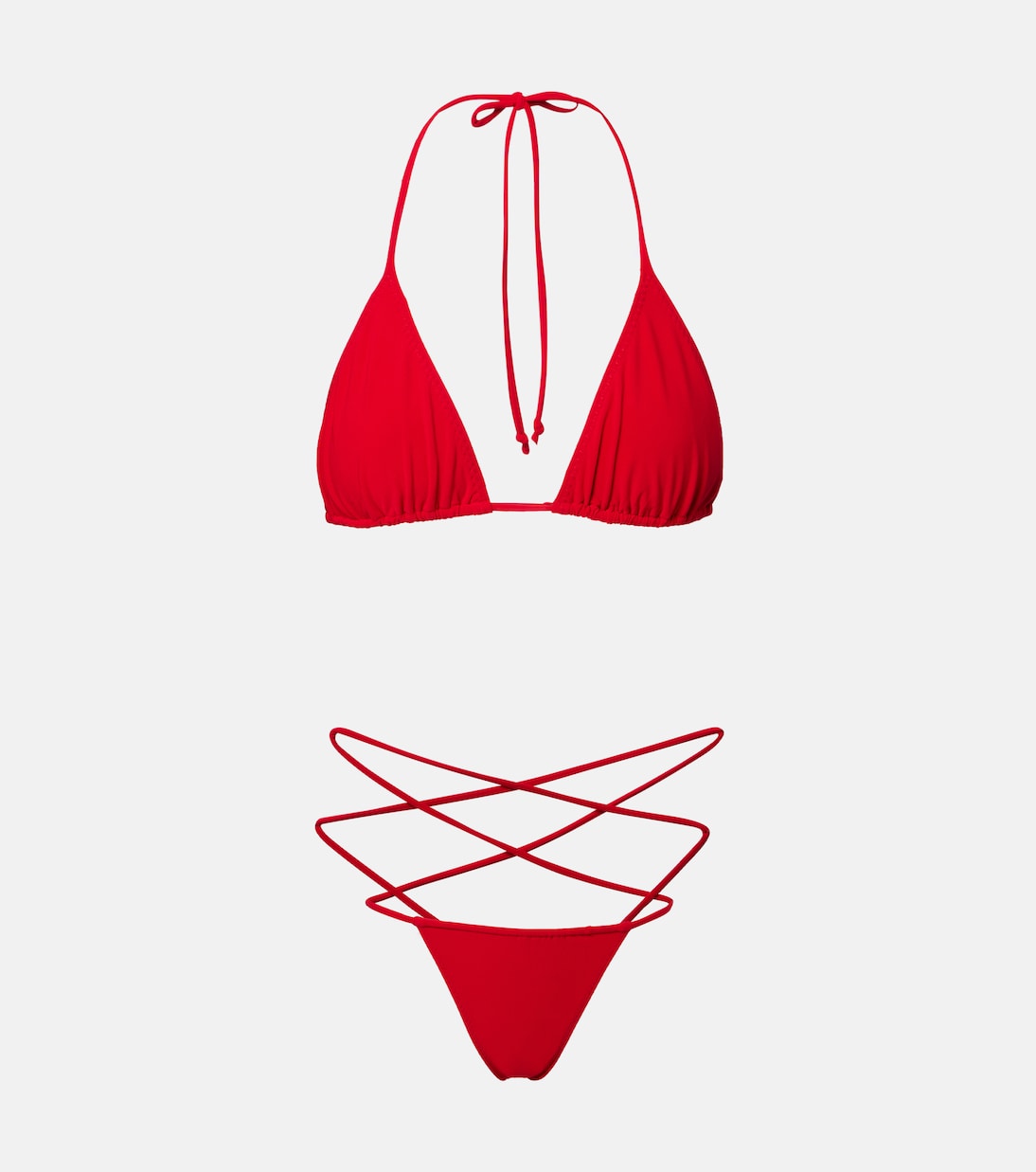 

Бикини Criss Cross Norma Kamali, Tiger Red