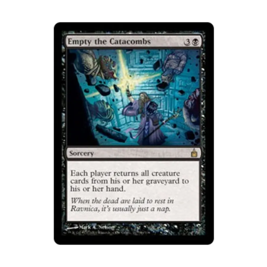 

CCG Опустошите катакомбы (клавиша R)., MTG - Ravnica