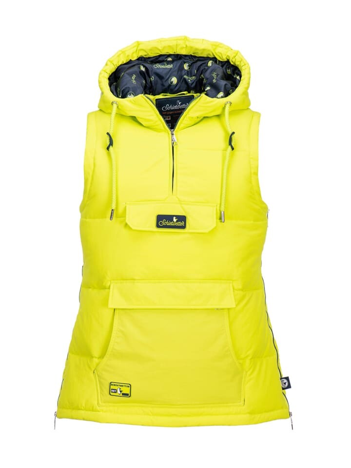 

Утепленный жилет SCHIETWETTER, цвет lime