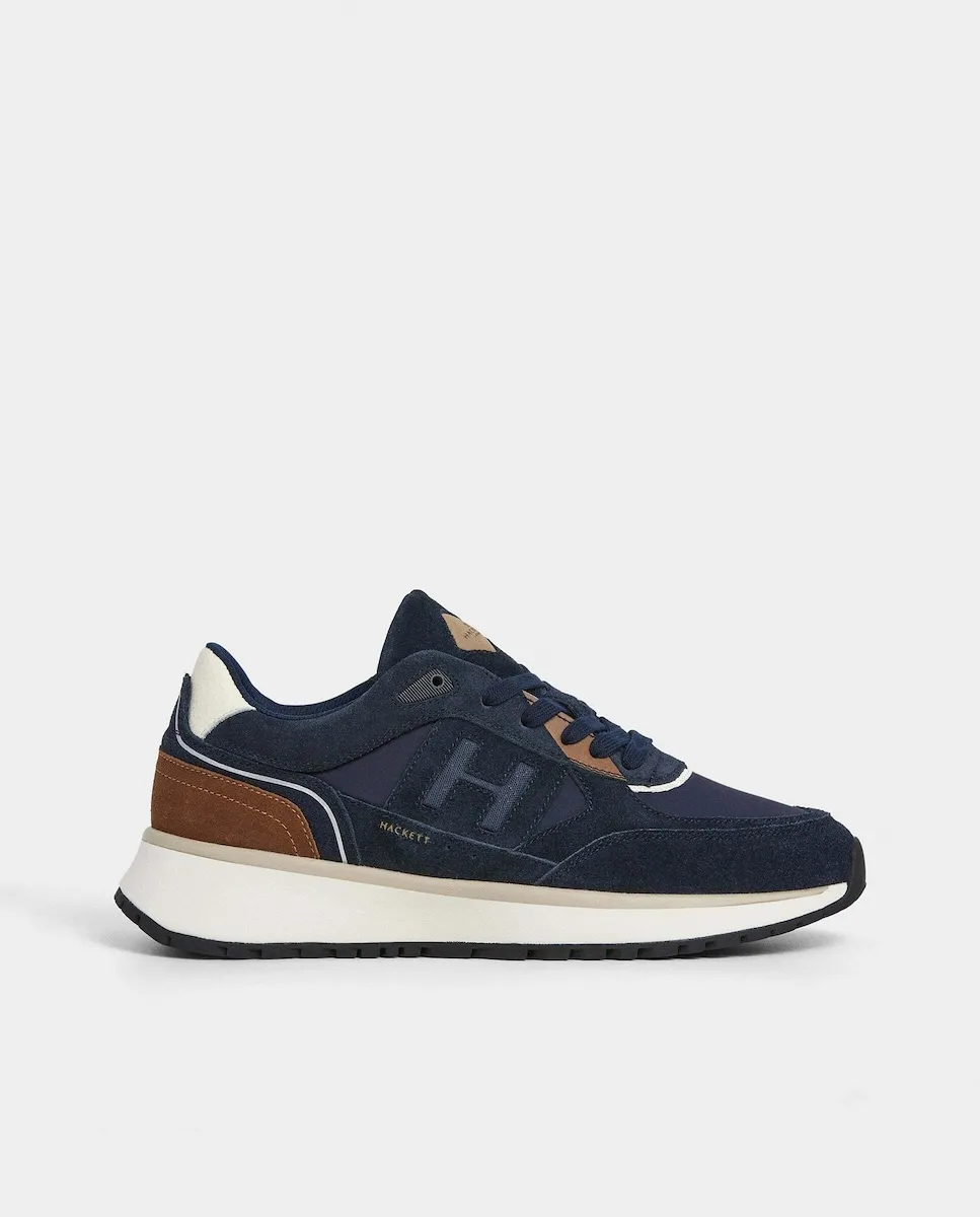 

Мужские замшевые туфли Otto Hackett, темно-синий