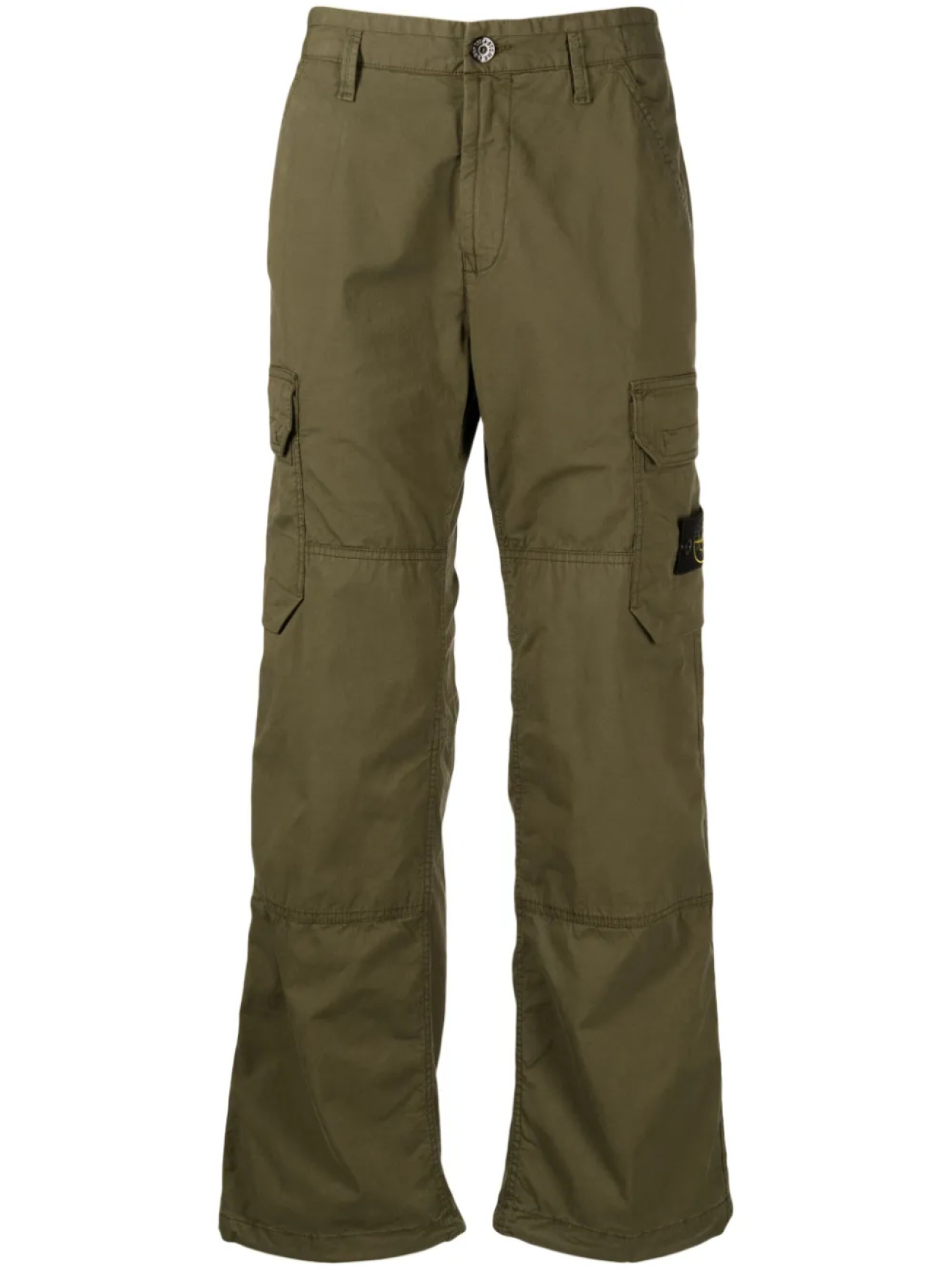 

Stone Island брюки карго с нашивкой Compass, зеленый