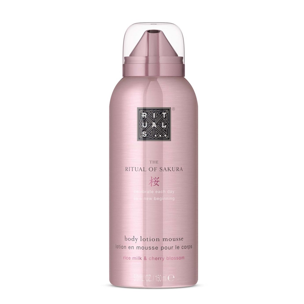

Лосьон для тела - пена the ritual of sakura body lotion mousse Rituals, 150 мл