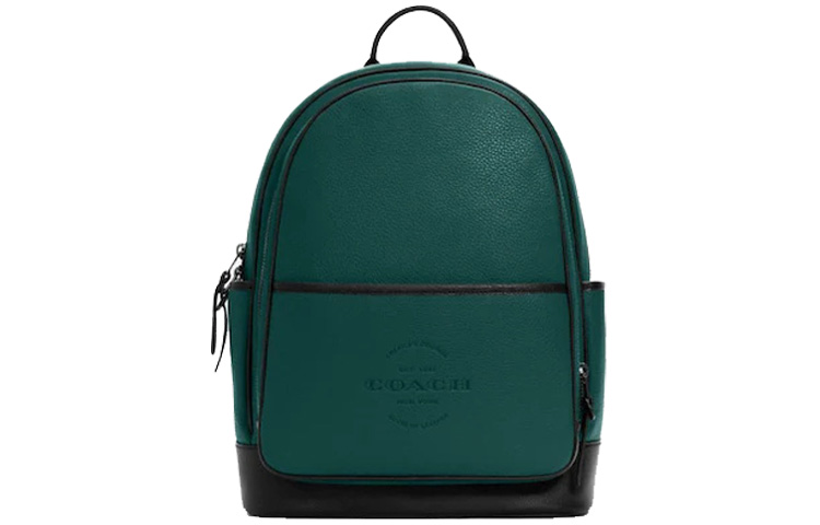 

Кожаный рюкзак Thompson большого размера мужской зеленый COACH