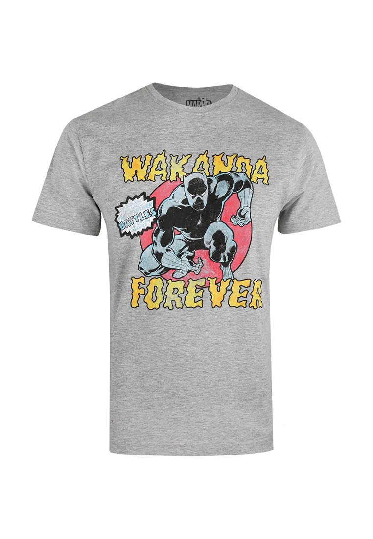 

Футболка с принтом FOREVER Marvel, серый
