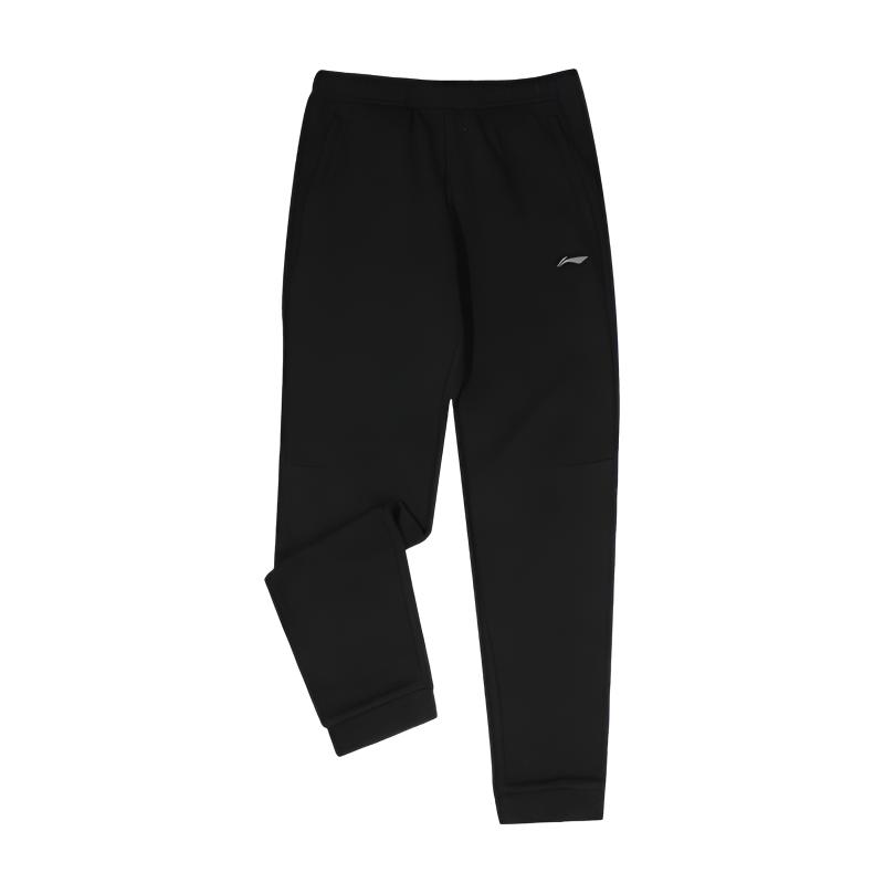 

LINING Трикотажные спортивные штаны мужские черные