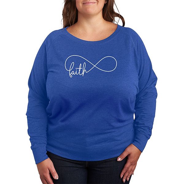 

Футболка с длинным рукавом French Terry Plus Size Eternal Faith Licensed Character, Heather Royal Blue, Синий, Футболка с длинным рукавом French Terry Plus Size Eternal Faith Licensed Character, Heather Royal Blue