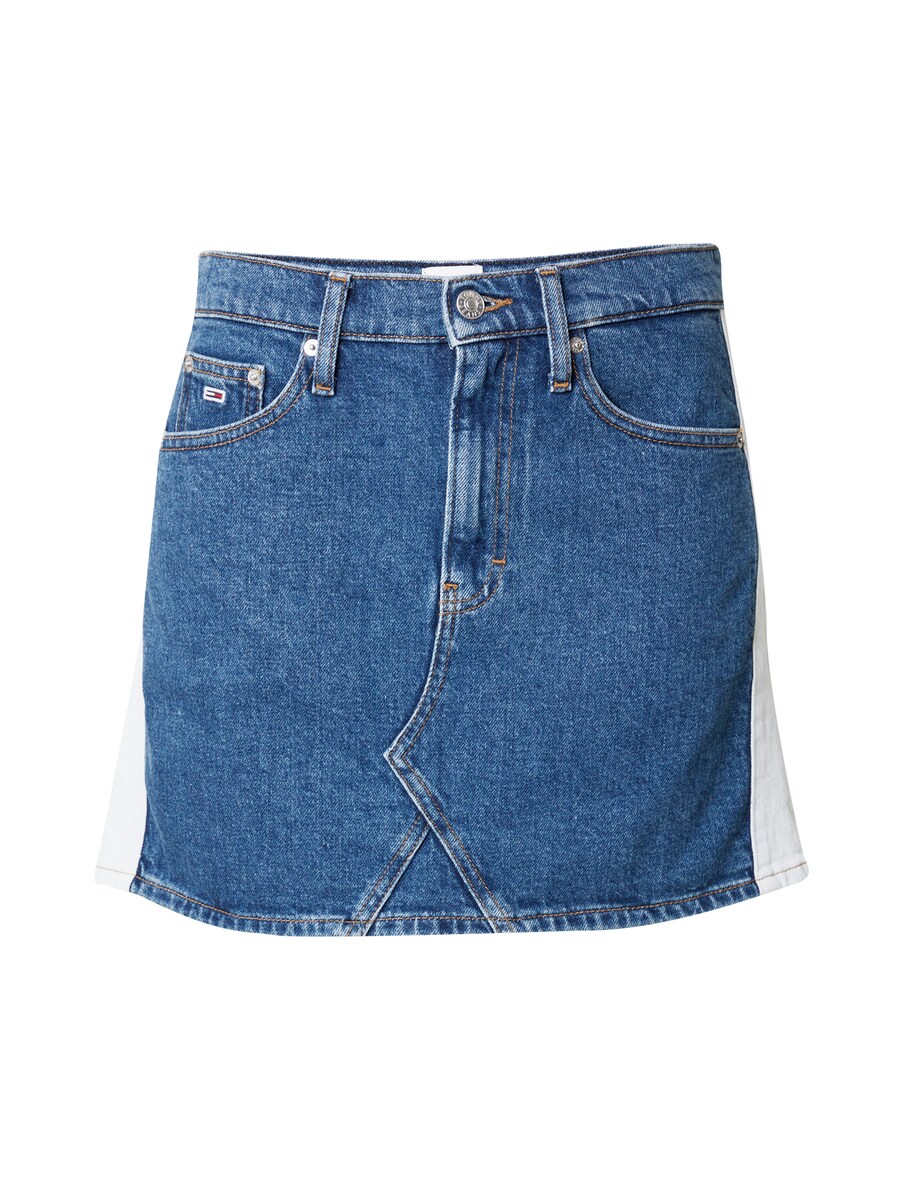 

Юбка мини Tommy Jeans Skirt Izzie, синий деним