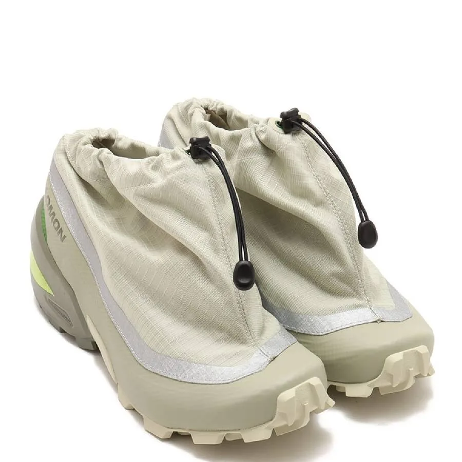 Кроссовки Mm6 X Salomon Cross Low с текстурой, серебро — фото 2