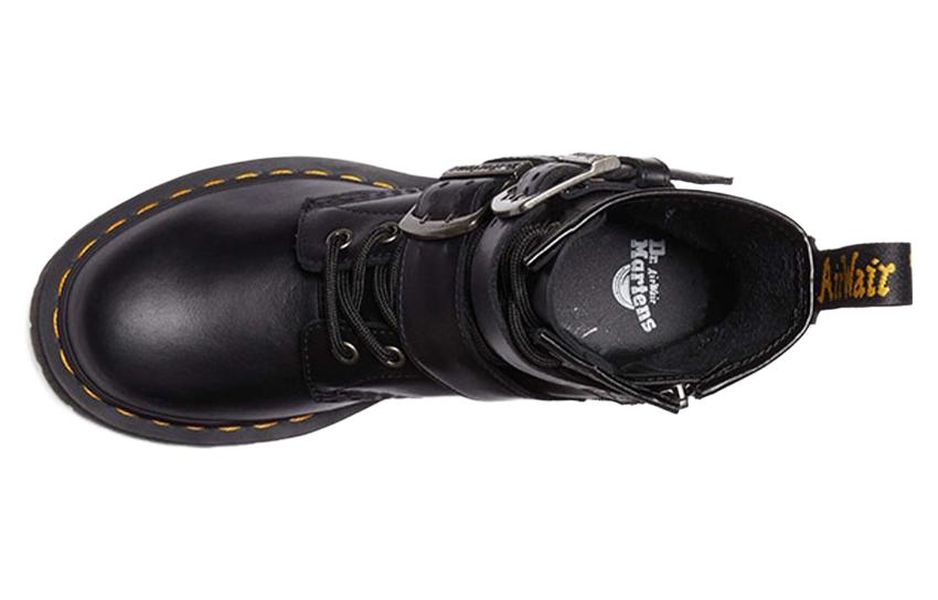 Мужские ботинки Dr.Martens 1460 кожаные с ремешками, черный — фото 3
