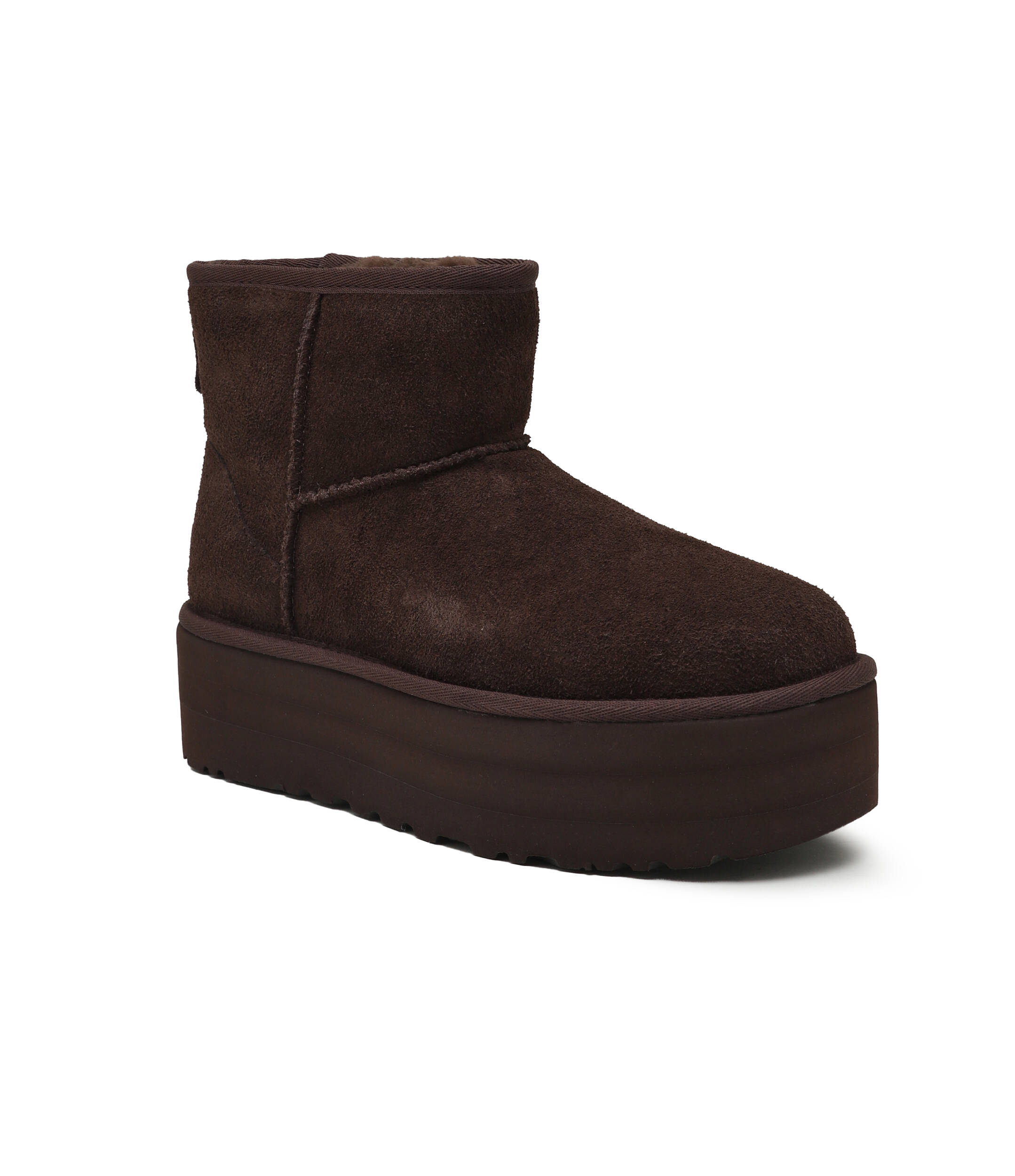 

Зимние ботинки UGG Classic Mini Platform, коричневый