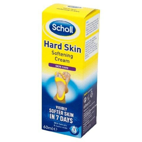 Scholl, крем для ног, смягчающий огрубевшую кожу, алоэ, масло ши, салициловая кислота, 60 мл — фото 3
