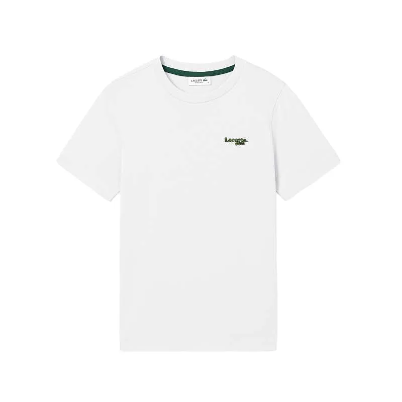 Футболка женская с круглым вырезом LACOSTE, черный — фото 4