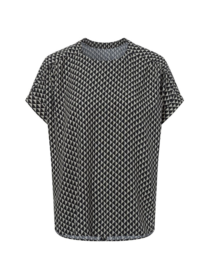 

Блуза OPUS nshirt Femka minimal, цвет schwarz hellgrau