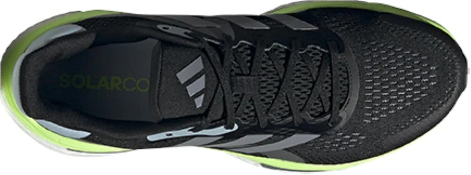 Мужские беговые кроссовки Adidas Solarcontrol 2, Black-Grey-Yellow — фото 4
