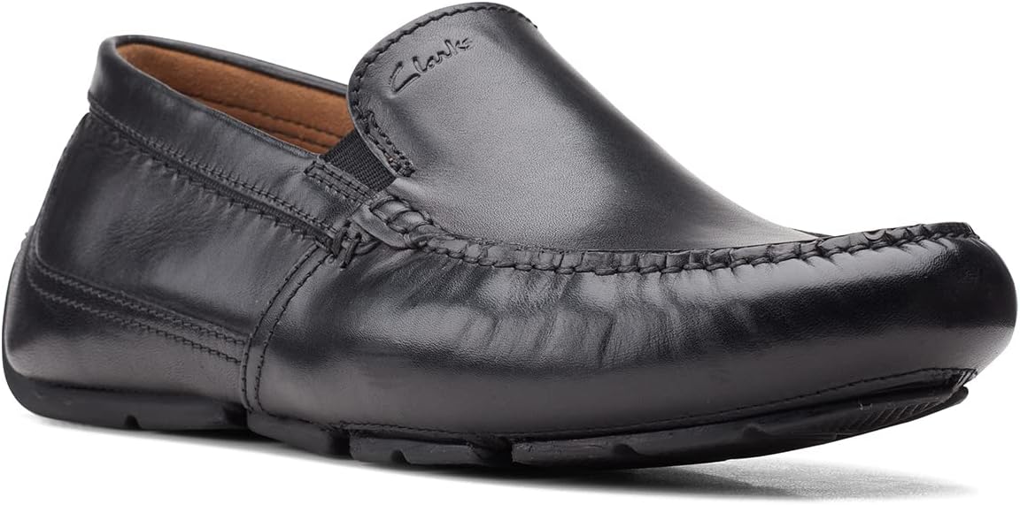 Мужские лоферы Clarks Markman PlainDriving, черный — фото 3