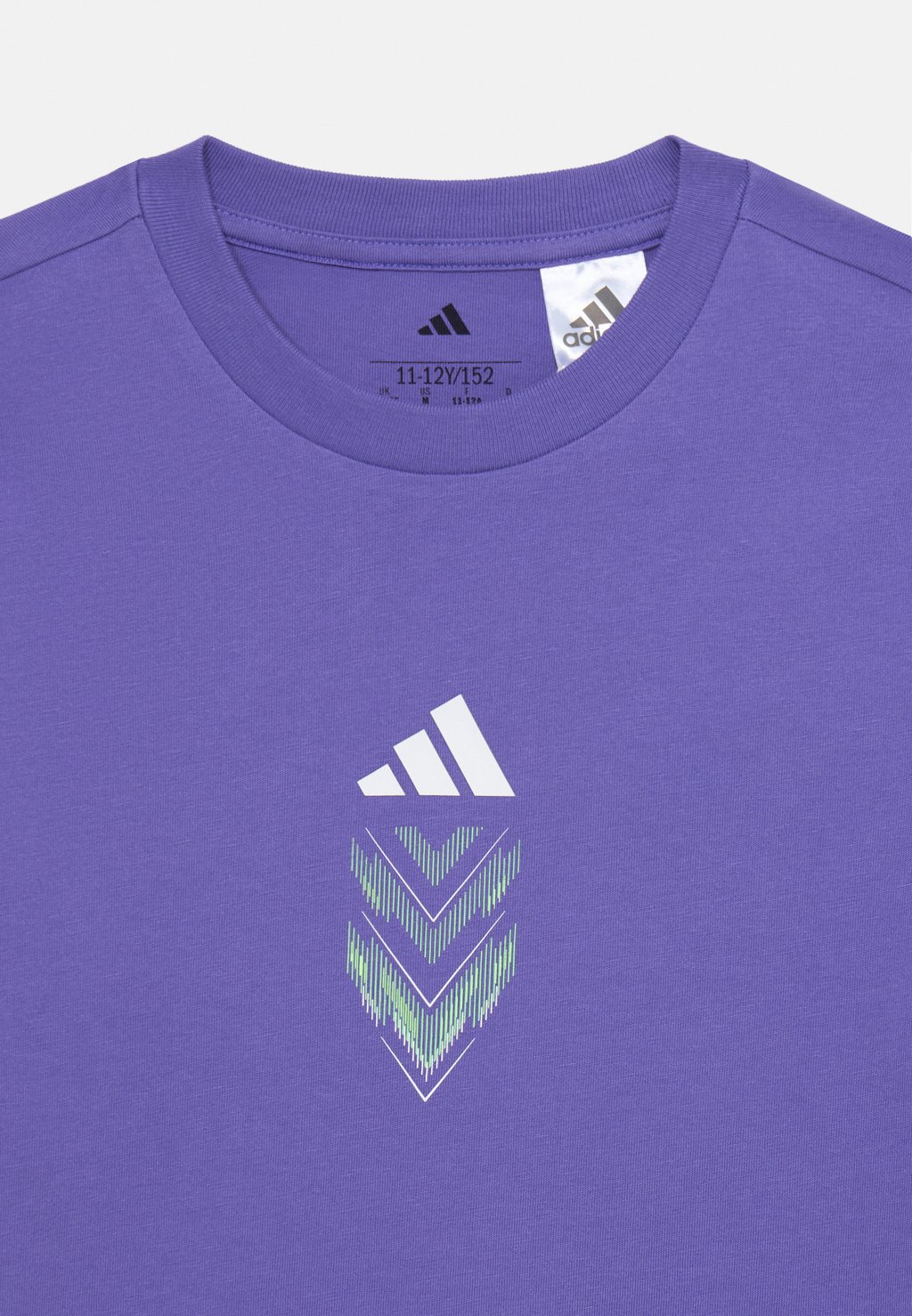 Футболка с принтом SIGN UNISEX Adidas Performance, цвет Purple Rush — фото 3