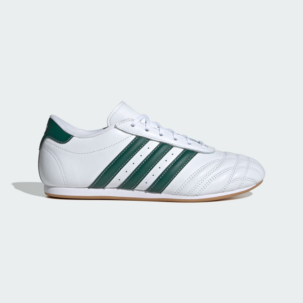 Кроссовки Adidas Taekwondo Lace Shoes, цвет Cloud White/Collegiate Green/Gum