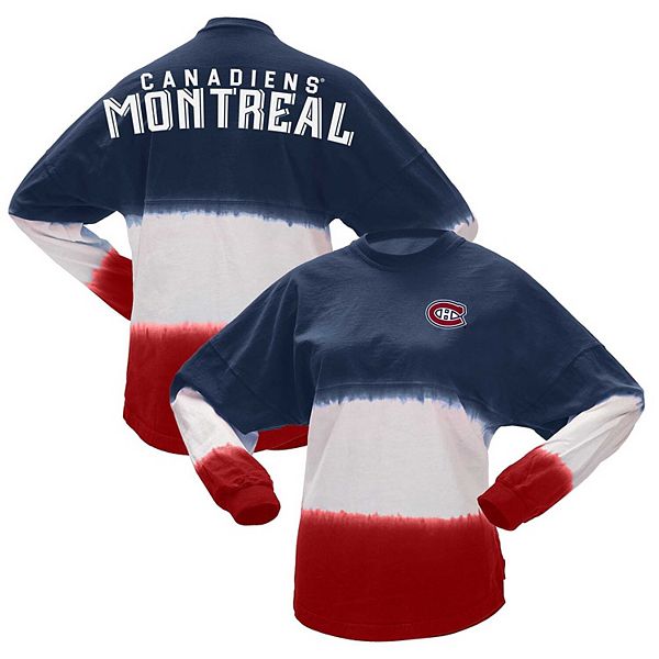 

Женская футболка с длинным рукавом Fanatics Branded Montreal Canadiens в градиенте navy/red Unbranded, Красный, Женская футболка с длинным рукавом Fanatics Branded Montreal Canadiens в градиенте navy/red Unbranded