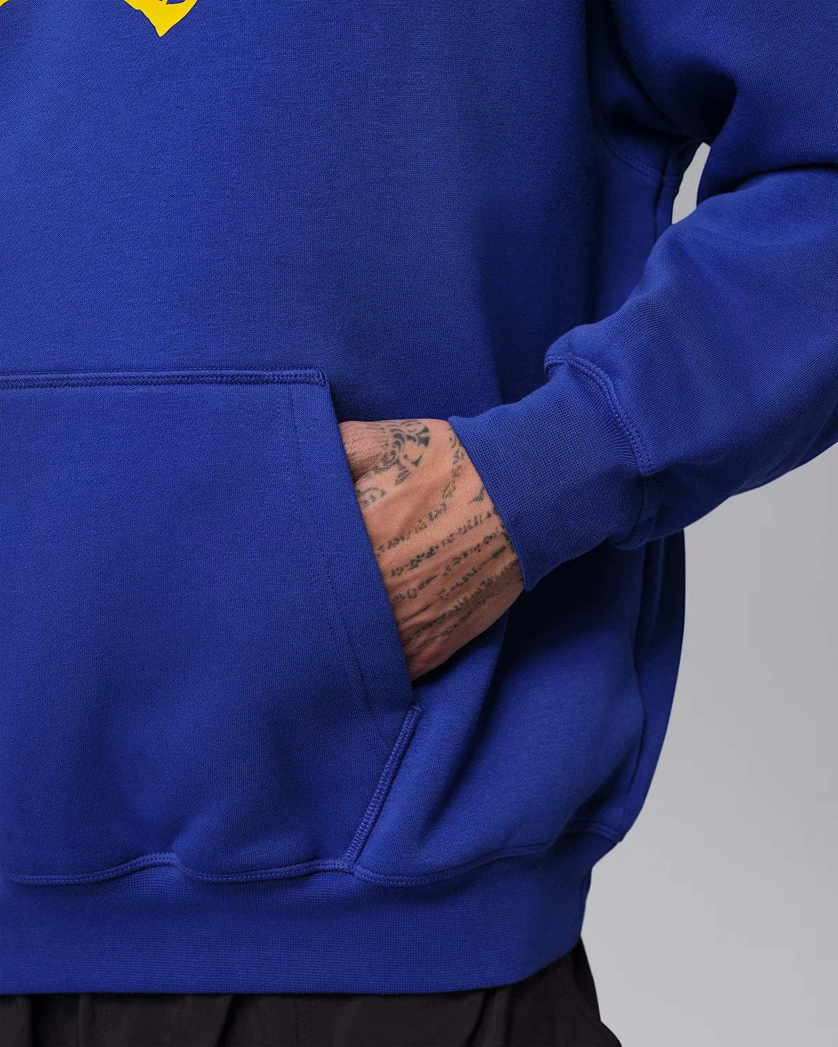 Мужская худи-свитшот Jordan Brooklyn Fleece, Old Royal/White — фото 4