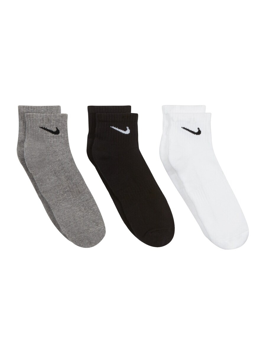 Спортивные носки Nike EVERYDAY CUSH, пятнистый серый/черный/белый — фото 2