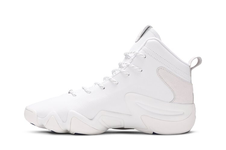 Кроссовки Adidas Crazy 8 ADV 'White', белый — фото 3