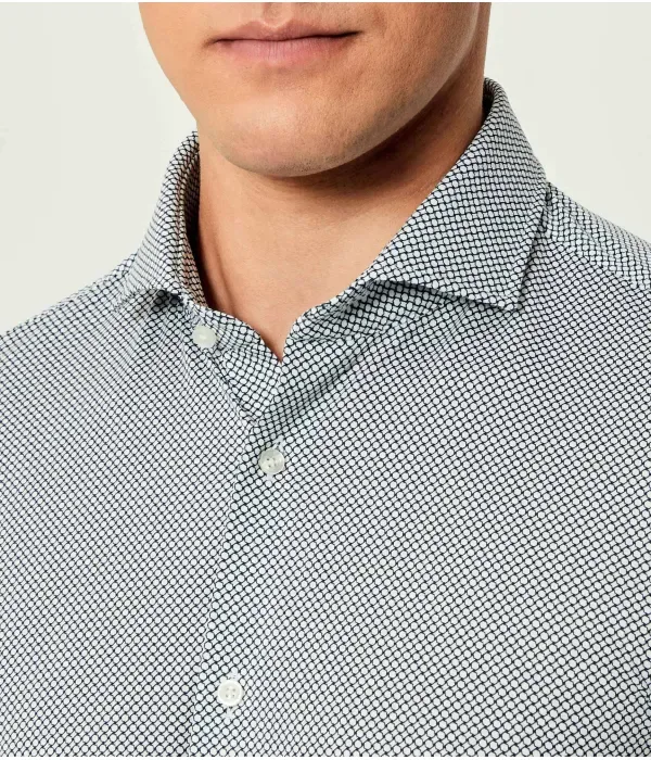 Футболка P-HANK-spread-C1-222 slim fit Boss, синий — фото 4