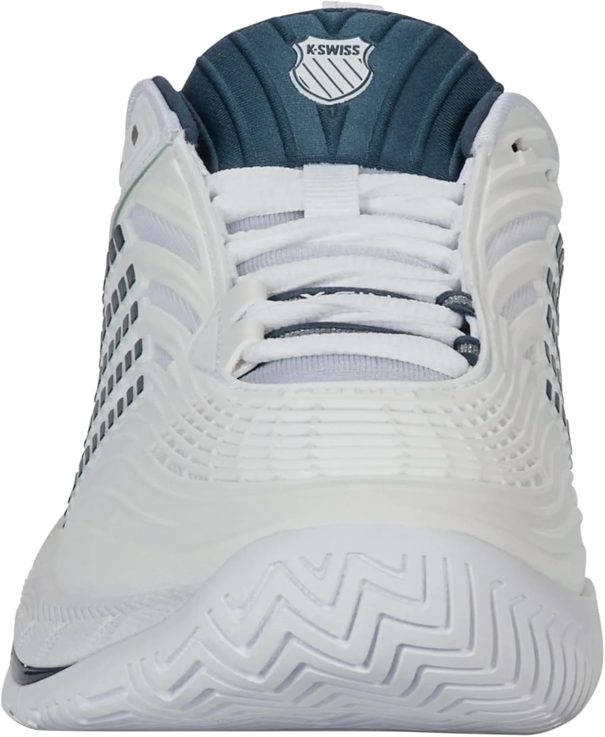 Мужские теннисные кроссовки K-Swiss Hypercourt Supreme 2, цвет White Stargazer, белый — фото 3