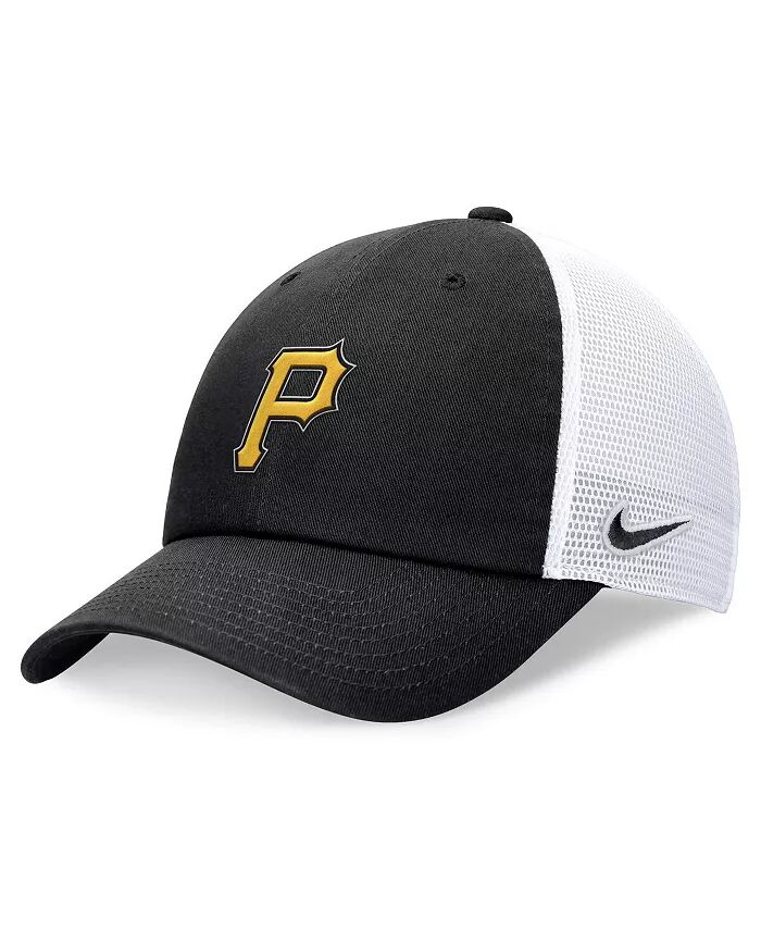 

Мужская черная регулируемая кепка Pittsburgh Pirates Club Trucker Nike