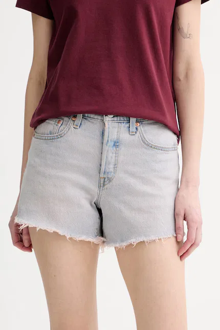 Шорты джинсовые 501 CURVE Levi's, розовый