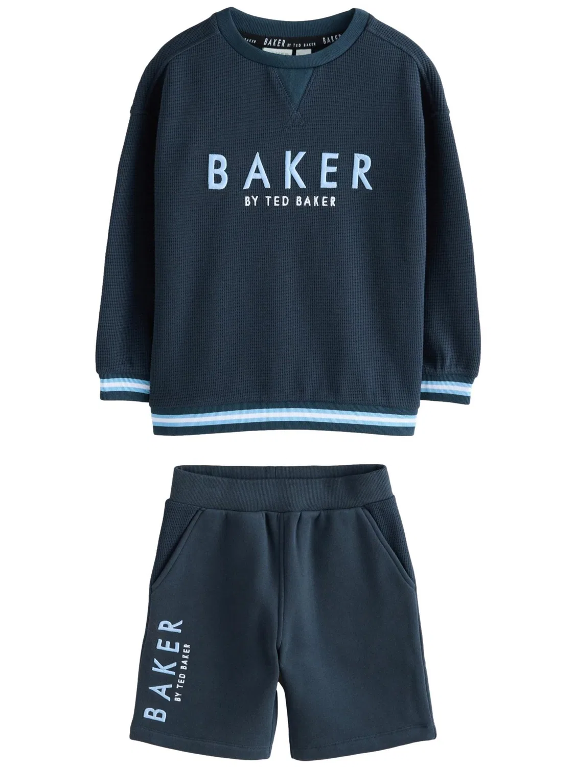 Спортивный костюм Baker by Ted Baker в синем, темно-синем и бирюзовом цветах