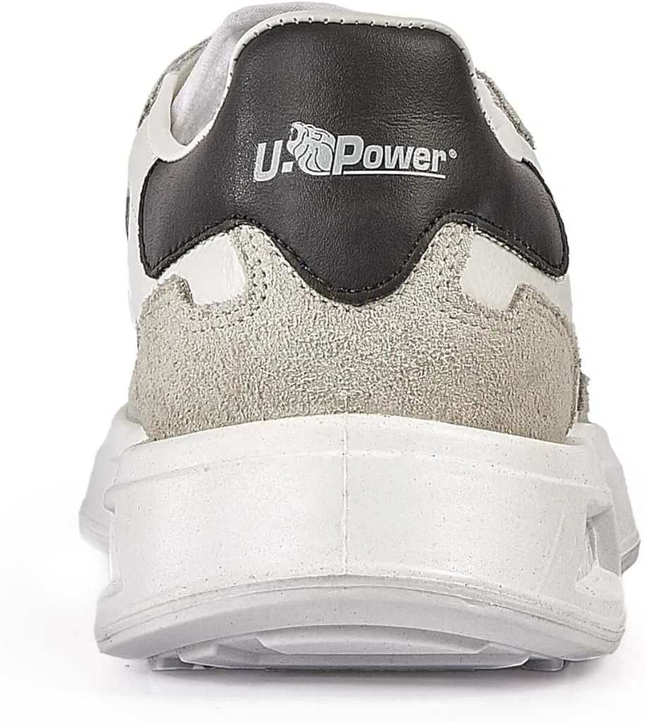 Унисекс туфли-оксфорды U Power Helix, White Black Beige — фото 3