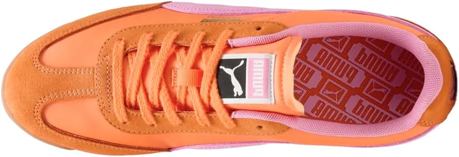 Мужские кроссовки PUMA Arizona из нейлона с шнуровкой - оранжевые, оранжевый — фото 4