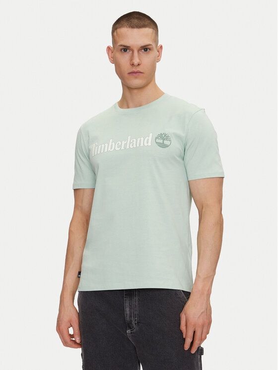 

Футболка обычного кроя TB0A5UPQ Timberland, зеленый