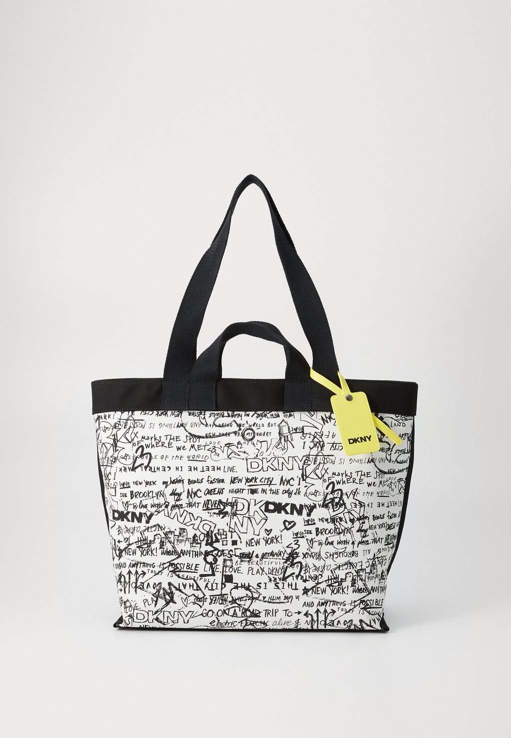 

Сумка-тоут BRADY DOUBLE HANDLE TOTE DKNY, черный