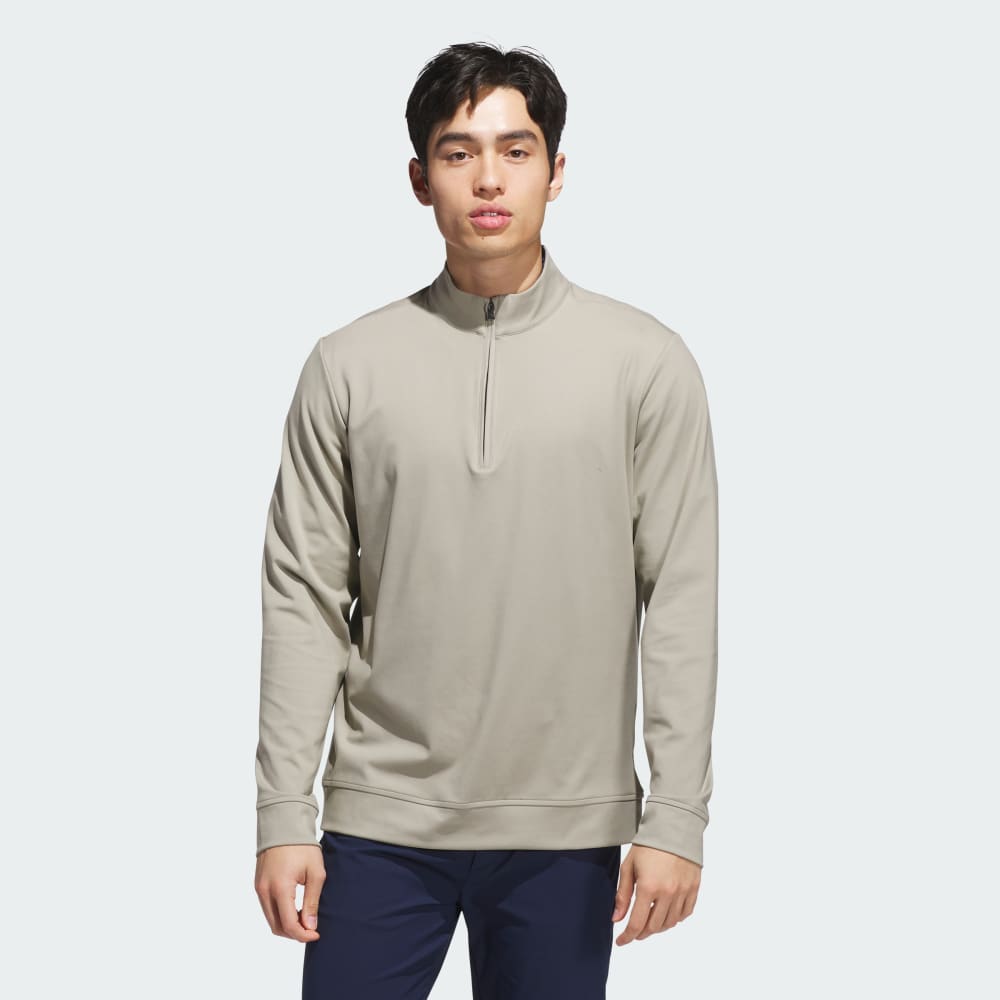 

Толстовка Adidas Ultimate365 Classic Quarter-Zip, цвет Putty Beige