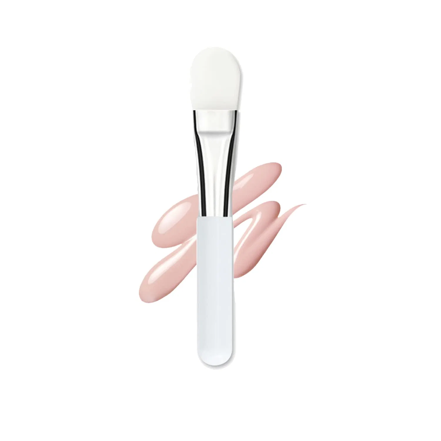 Силиконовая кисть для нанесения масок для лица Ksvsonrvi, White-Tongue Shape