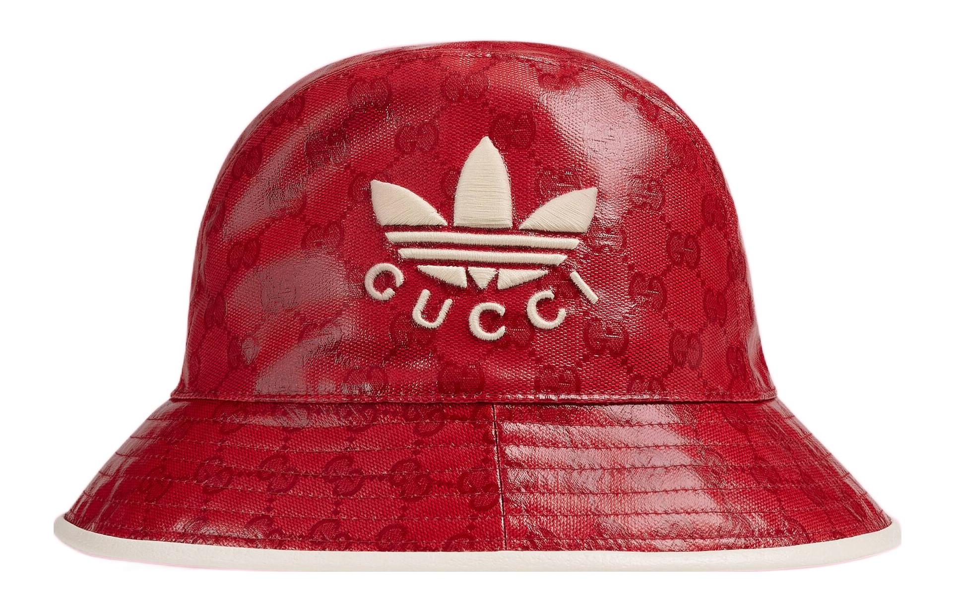 

GUCCI Ковшовая шляпа Adidas Gg Canvas, Red