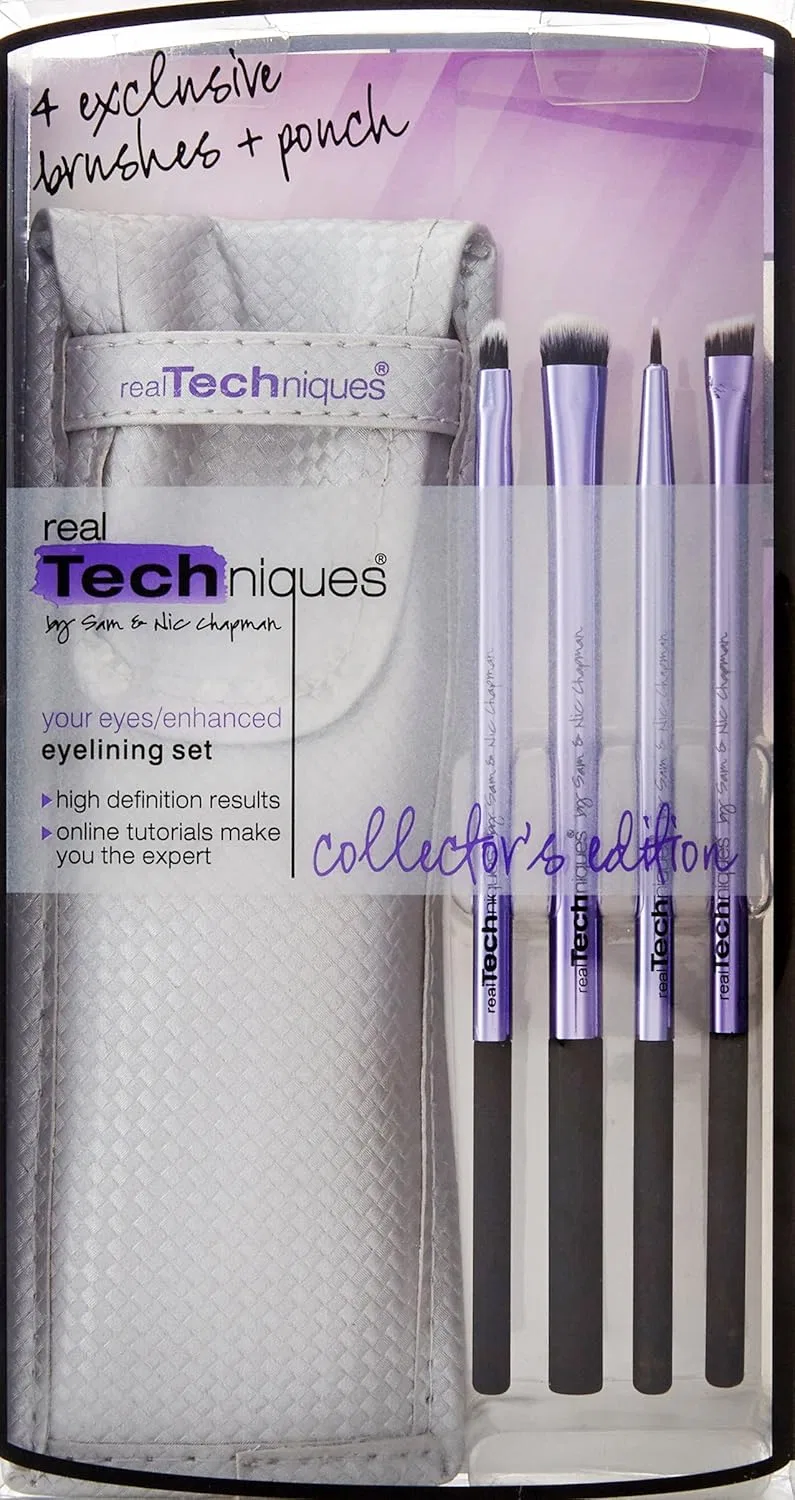 Набор для макияжа глаз Real Techniques Limited Edition Eyeliner Set, 5 предметов, мультиколор — фото 2