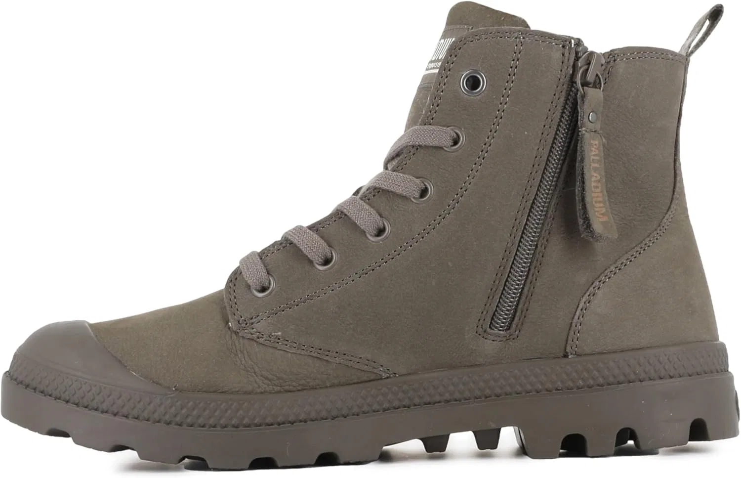Мужские ботинки Palladium Pampa Hi Zip WL, Gray — фото 4