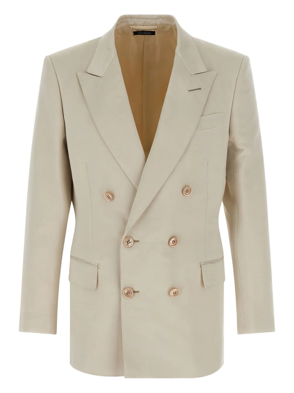 

Двубортный пиджак TOM FORD, нейтральный