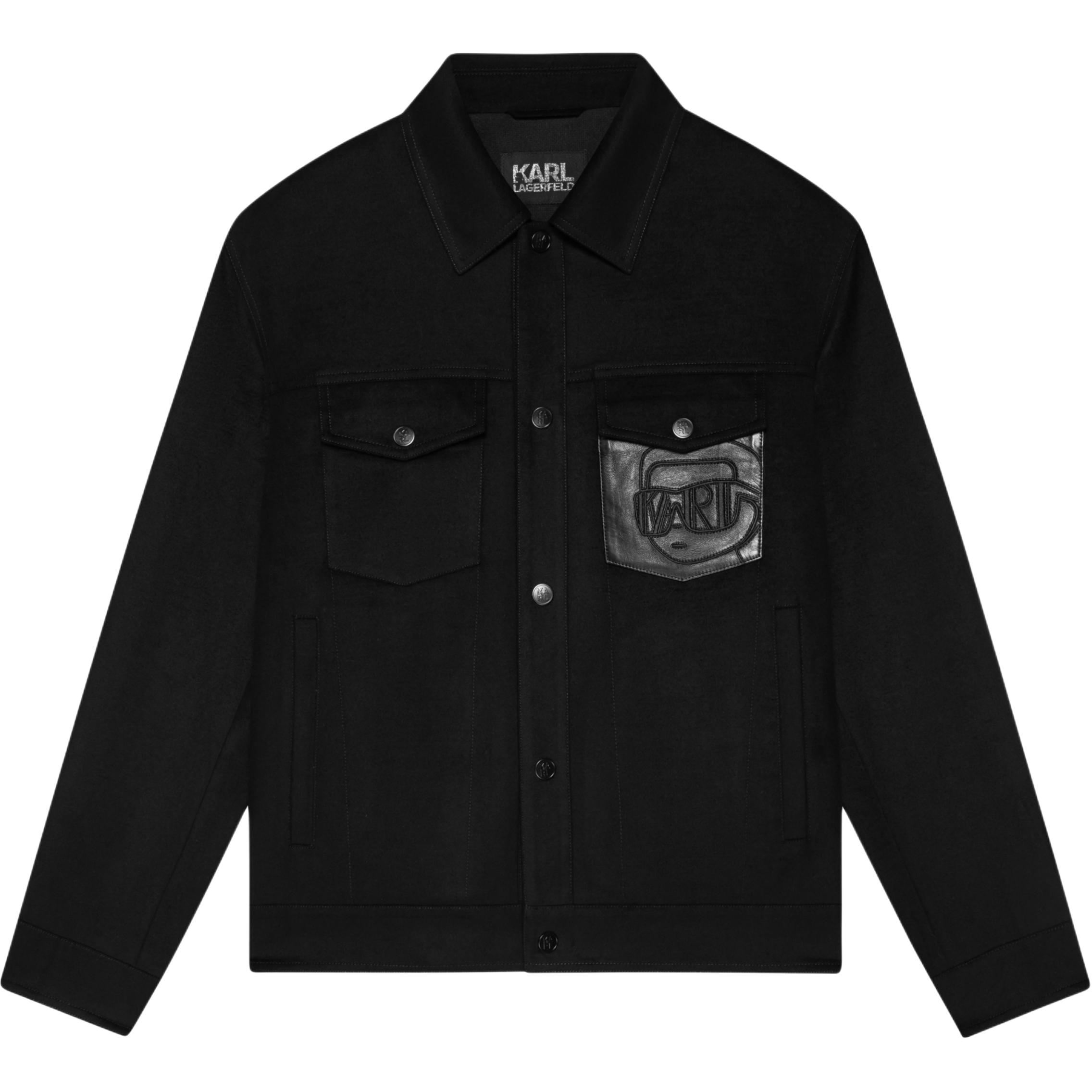 

KARL LAGERFELD / Karl Lagerfeld Jeans Куртка мужская черная, Black