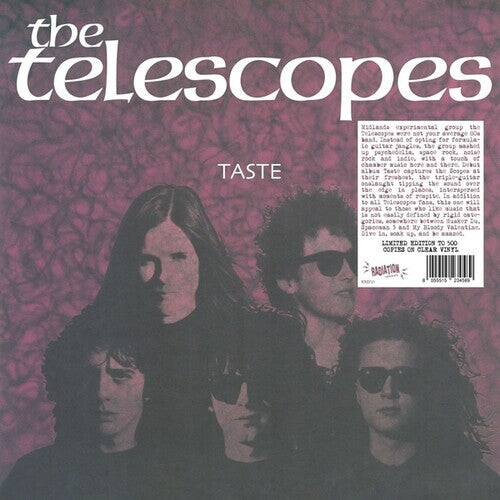 

Виниловая пластинка Telescopes: Taste - Clear Vinyl